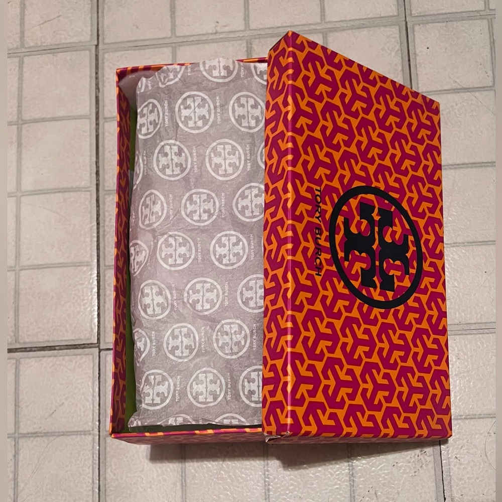 Tory Burch Canvas & Wooden Platform Shoes - Picture 4 of 11